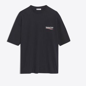Balenciaga Political Campain Tee in Black Size XS
